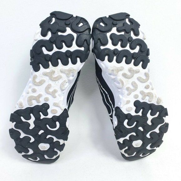 Nike React Vision Big Kids Youth 6Y Running Shoes CD6888-006 Black White Low - Picture 3 of 11